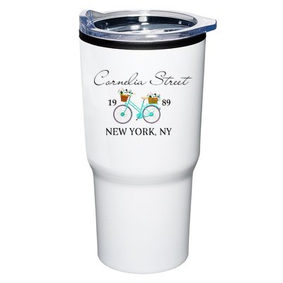Cornelia Street Crew New York City 1989 Floral Bike Women Tumbler