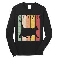 Chonk Scale Cat Meme Chonky Chonk Memes Long Sleeve Shirt