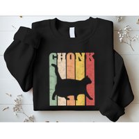 Chonk Scale Cat Meme Chonky Chonk Memes Sweatshirt