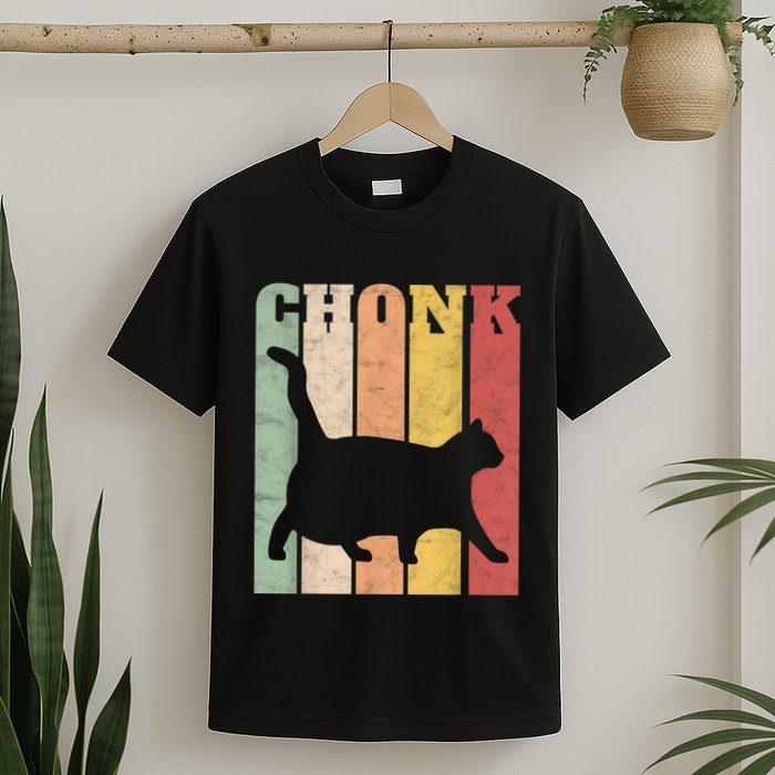 Chonk Scale Cat Meme Chonky Chonk Memes T-Shirt