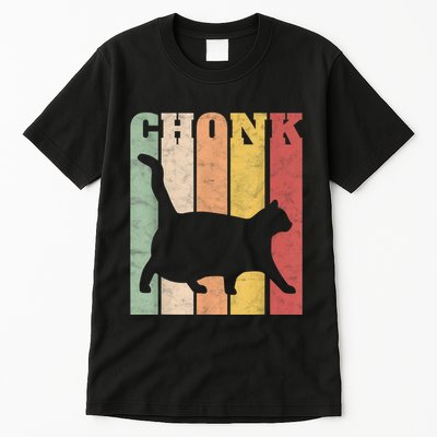 Chonk Scale Cat Meme Chonky Chonk Memes Tall T-Shirt