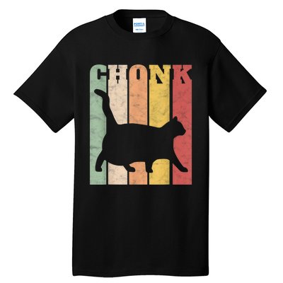 Chonk Scale Cat Meme Chonky Chonk Memes Tall T-Shirt