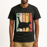 Chonk Scale Cat Meme Chonky Chonk Memes Tall T-Shirt