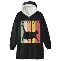Chonk Scale Cat Meme Chonky Chonk Memes Hooded Wearable Blanket