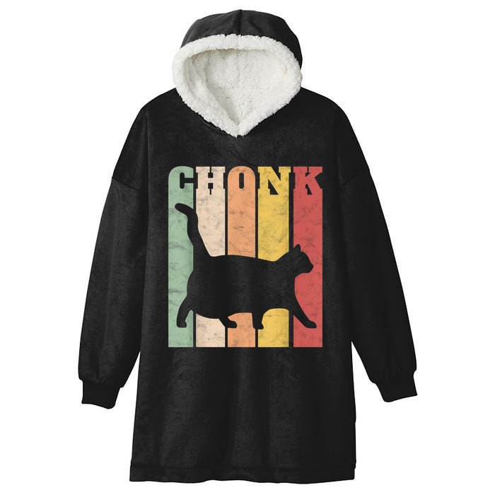 Chonk Scale Cat Meme Chonky Chonk Memes Hooded Wearable Blanket