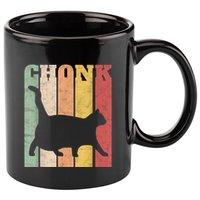Chonk Scale Cat Meme Chonky Chonk Memes 11oz C Handle Ceramic Mug