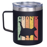 Chonk Scale Cat Meme Chonky Chonk Memes 12oz Stainless Steel Coffee Mug