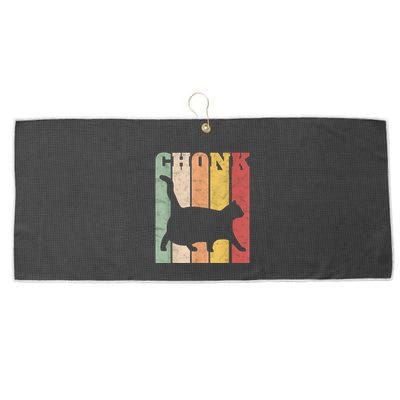 Chonk Scale Cat Meme Chonky Chonk Memes Large Microfiber Waffle Golf Towel