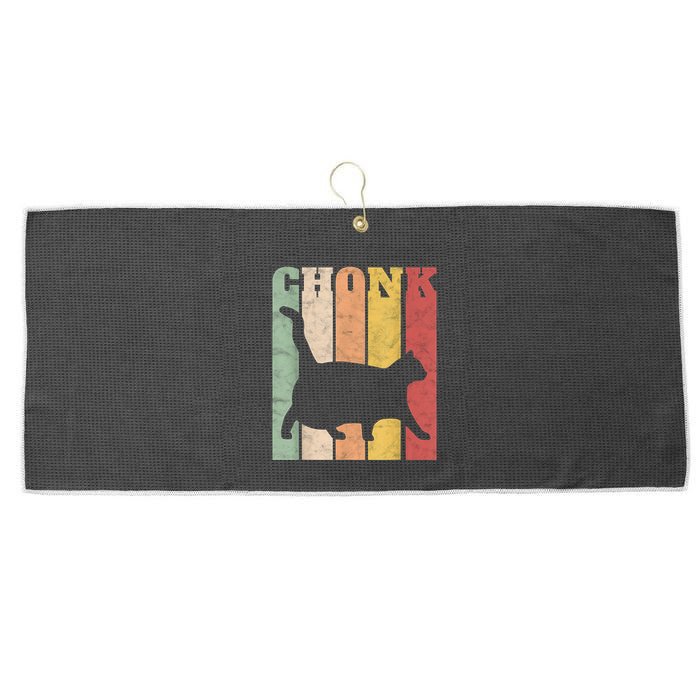 Chonk Scale Cat Meme Chonky Chonk Memes Large Microfiber Waffle Golf Towel