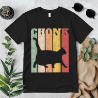 Chonk Scale Cat Meme Chonky Chonk Memes Premium T-Shirt