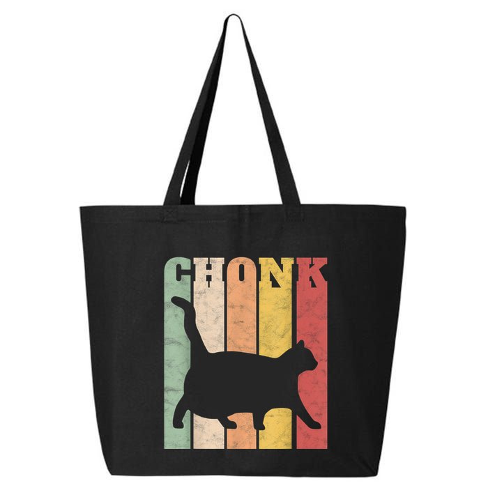 Chonk Scale Cat Meme Chonky Chonk Memes 25L Jumbo Tote