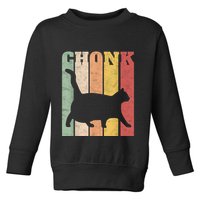 Chonk Scale Cat Meme Chonky Chonk Memes Toddler Sweatshirt