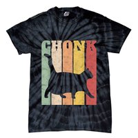 Chonk Scale Cat Meme Chonky Chonk Memes Tie-Dye T-Shirt