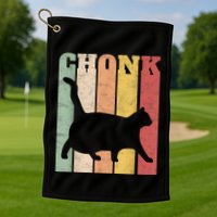 Chonk Scale Cat Meme Chonky Chonk Memes Golf Towel