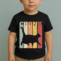 Chonk Scale Cat Meme Chonky Chonk Memes Toddler T-Shirt