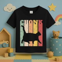 Chonk Scale Cat Meme Chonky Chonk Memes Toddler T-Shirt