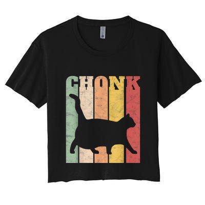 Chonk Scale Cat Meme Chonky Chonk Memes Crop Top
