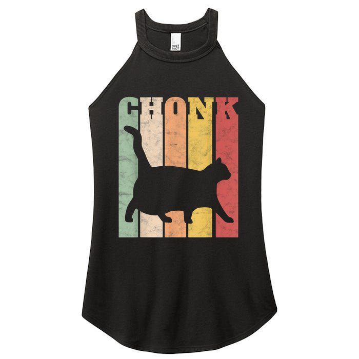 Chonk Scale Cat Meme Chonky Chonk Memes Women's Perfect Tri Rocker Tank