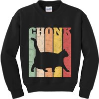Chonk Scale Cat Meme Chonky Chonk Memes Kids Sweatshirt