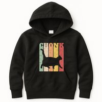 Chonk Scale Cat Meme Chonky Chonk Memes Kids Hoodie