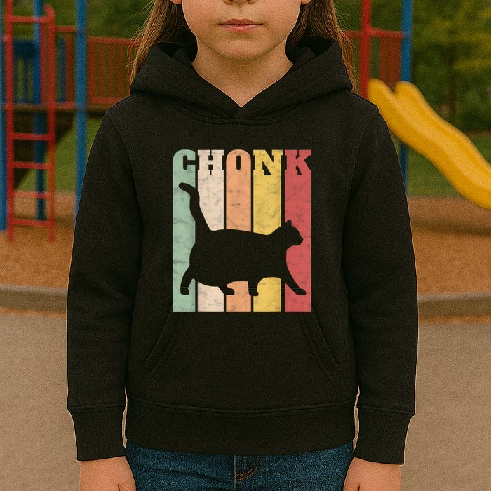 Chonk Scale Cat Meme Chonky Chonk Memes Kids Hoodie