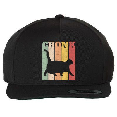 Chonk Scale Cat Meme Chonky Chonk Memes Wool Snapback Cap