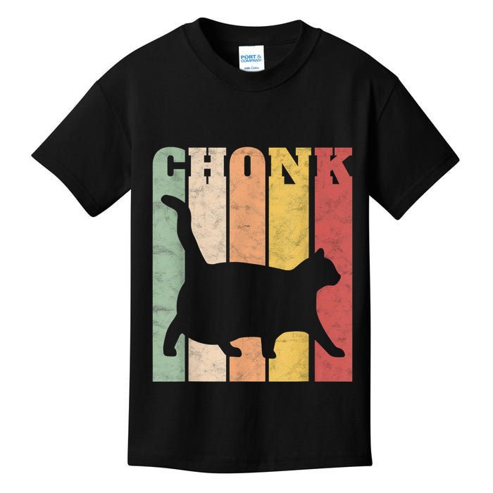 Chonk Scale Cat Meme Chonky Chonk Memes Kids T-Shirt