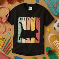 Chonk Scale Cat Meme Chonky Chonk Memes Kids T-Shirt