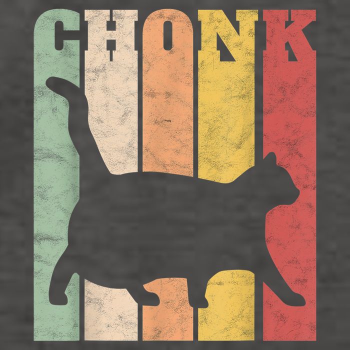 Chonk Scale Cat Meme Chonky Chonk Memes Vector Backpack