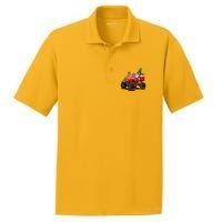 Christmas Santa Claus Reindeer Monster Truck PosiCharge RacerMesh Polo