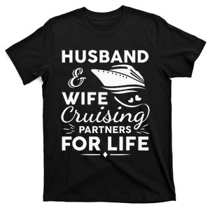 Cruise Ship Cruising Design For Husband Wife Couples T-Shirt