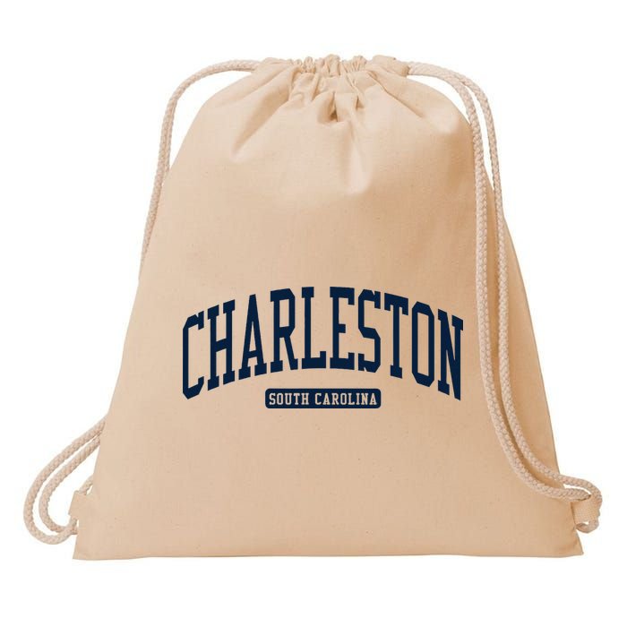 Charleston South Carolina Sc College University Style Drawstring Bag
