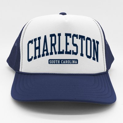 Charleston South Carolina Sc College University Style Trucker Hat