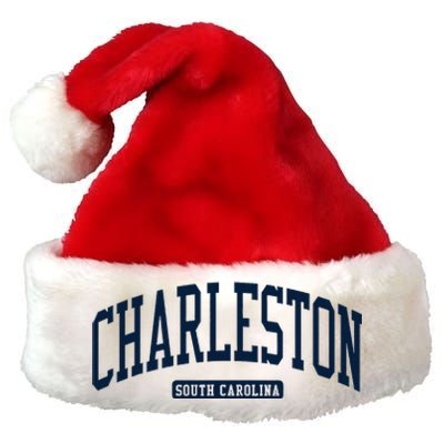 Charleston South Carolina Sc College University Style Premium Christmas Santa Hat