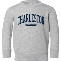 Charleston South Carolina Sc College University Style Toddler Sweatshirt