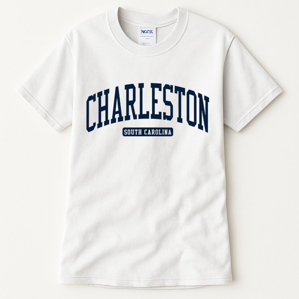 Charleston South Carolina Sc College University Style Tall T-Shirt