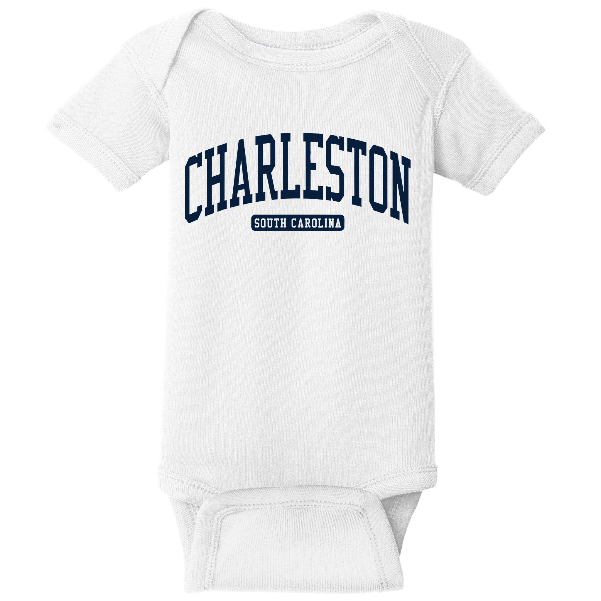 Charleston South Carolina Sc College University Style Baby Bodysuit