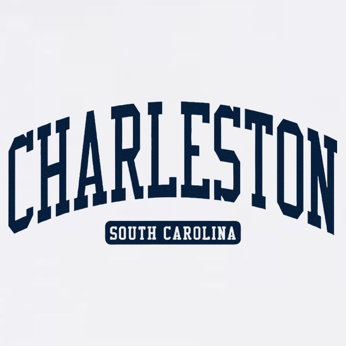 Charleston South Carolina Sc College University Style Womens T-Shirt
