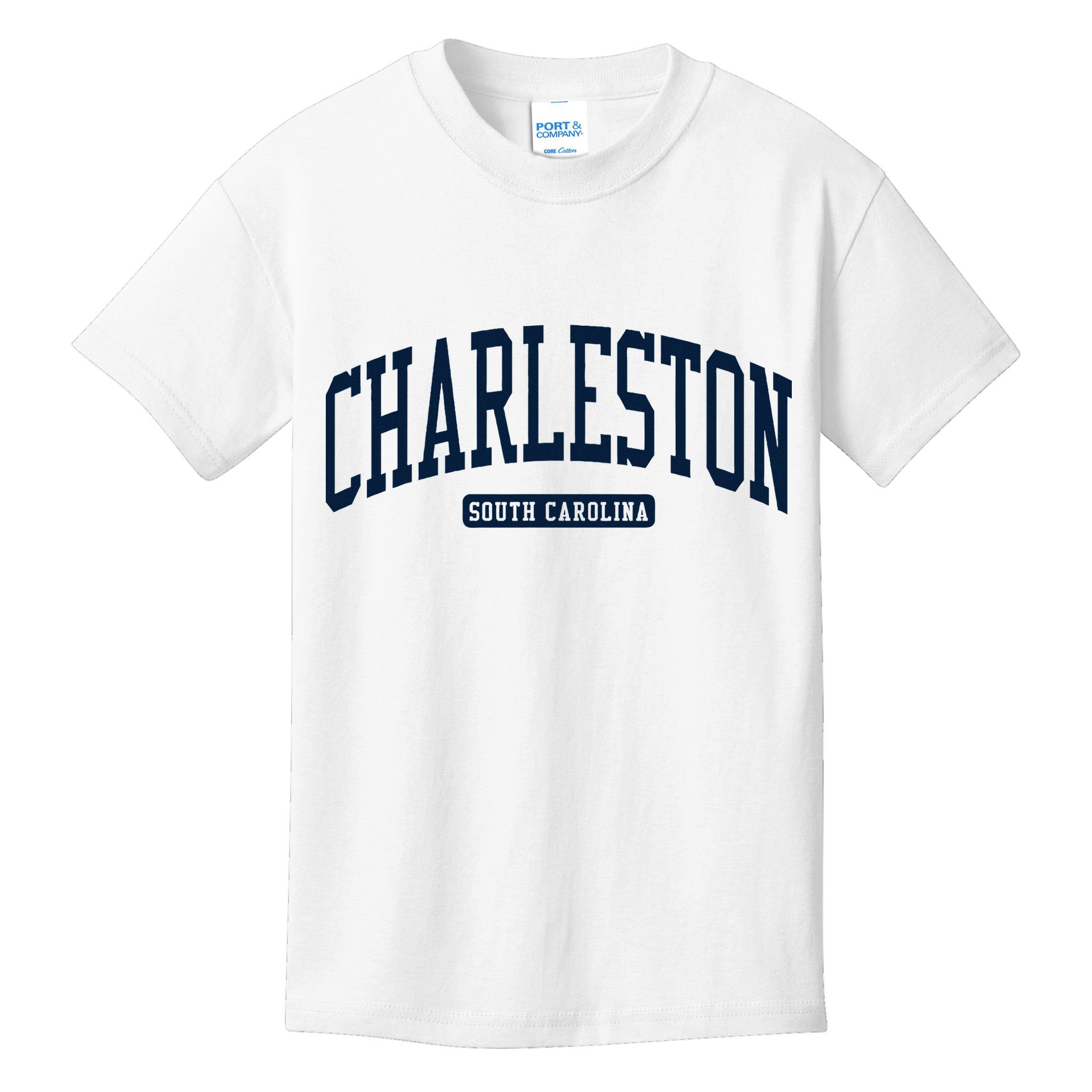 Charleston South Carolina Sc College University Style Kids T-Shirt