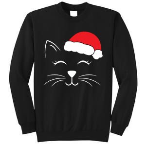 Cute Santa Cat Lover Christmas Sweatshirt