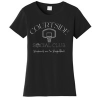 Courtside Social Club Basketball Mom Women's T-Shirt