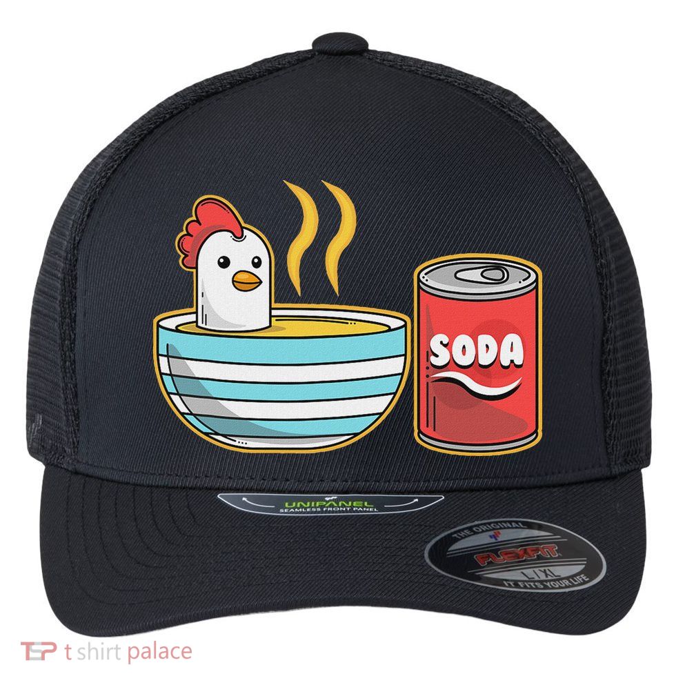 Chicken Soup Flexfit Unipanel Trucker Cap