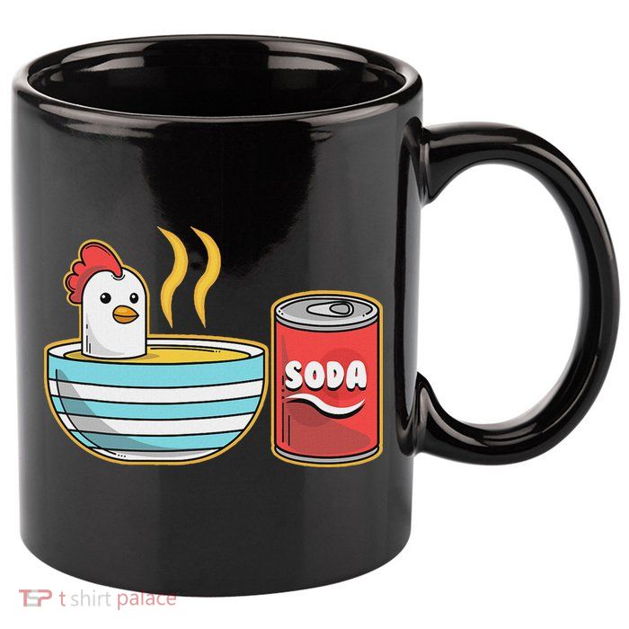 Chicken Soup 11oz C Handle Ceramic Mug