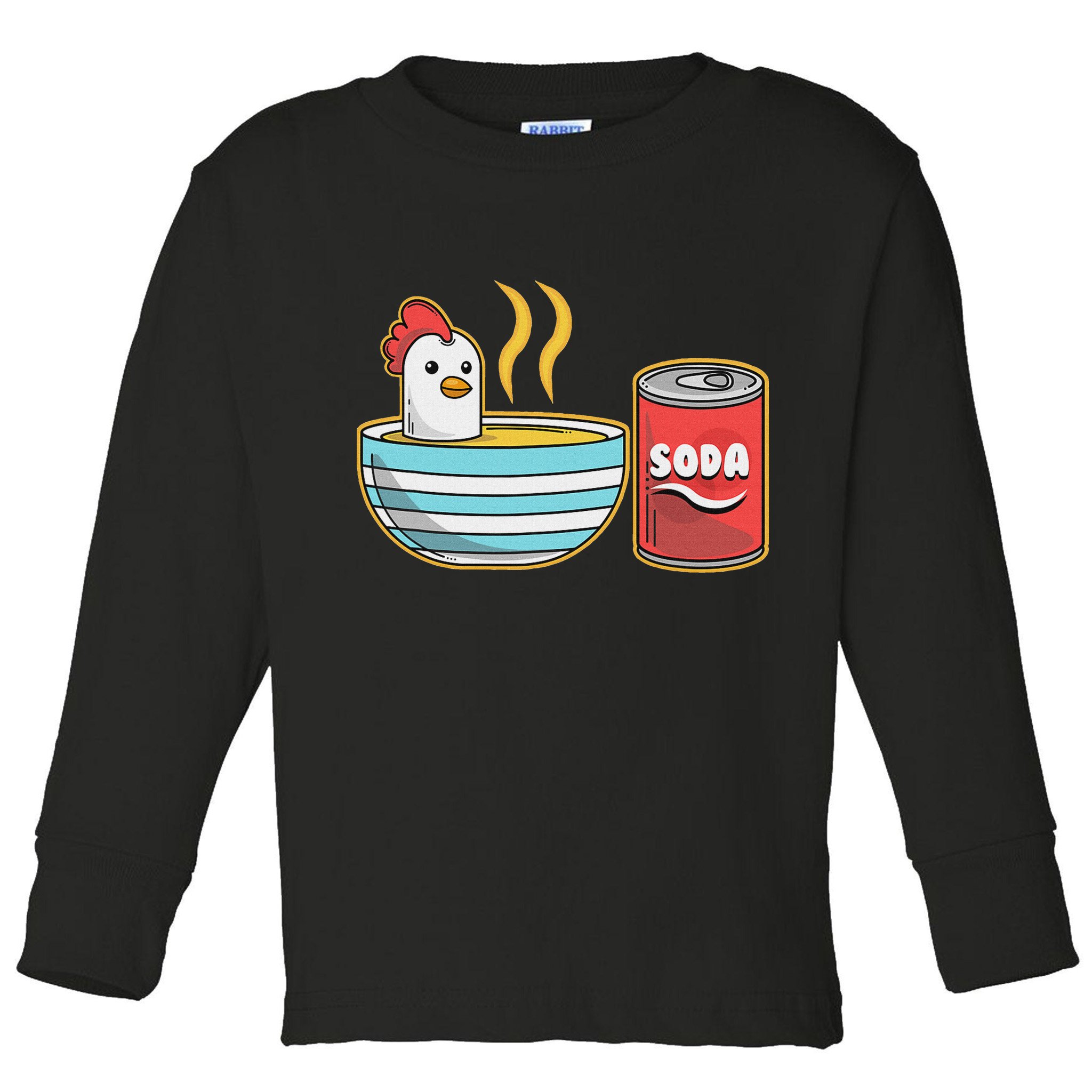 Chicken Soup Toddler Long Sleeve Shirt