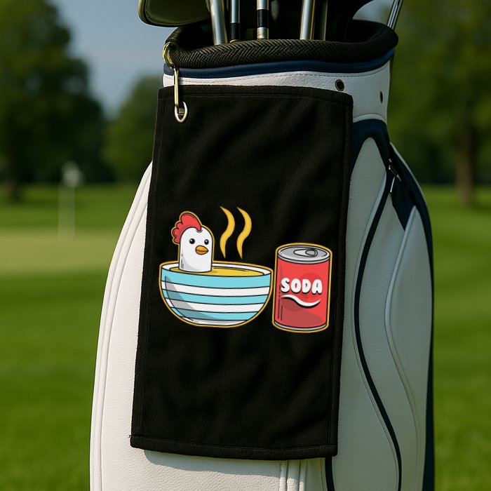 Chicken Soup Golf Towel