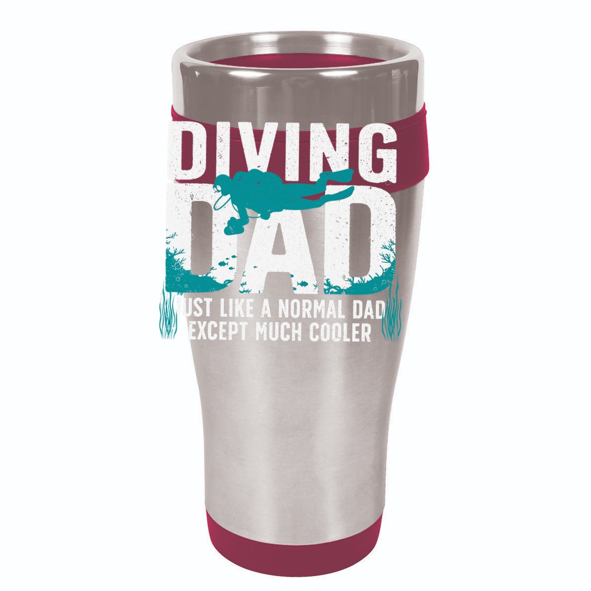 Cool Scuba Diving For Dad  Ocean Scuba Diver Instructor Cooling Performance Crew T-Shirt