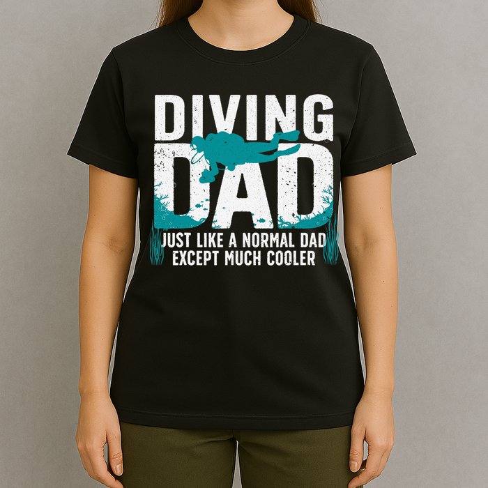 Cool Scuba Diving For Dad  Ocean Scuba Diver Instructor T-Shirt