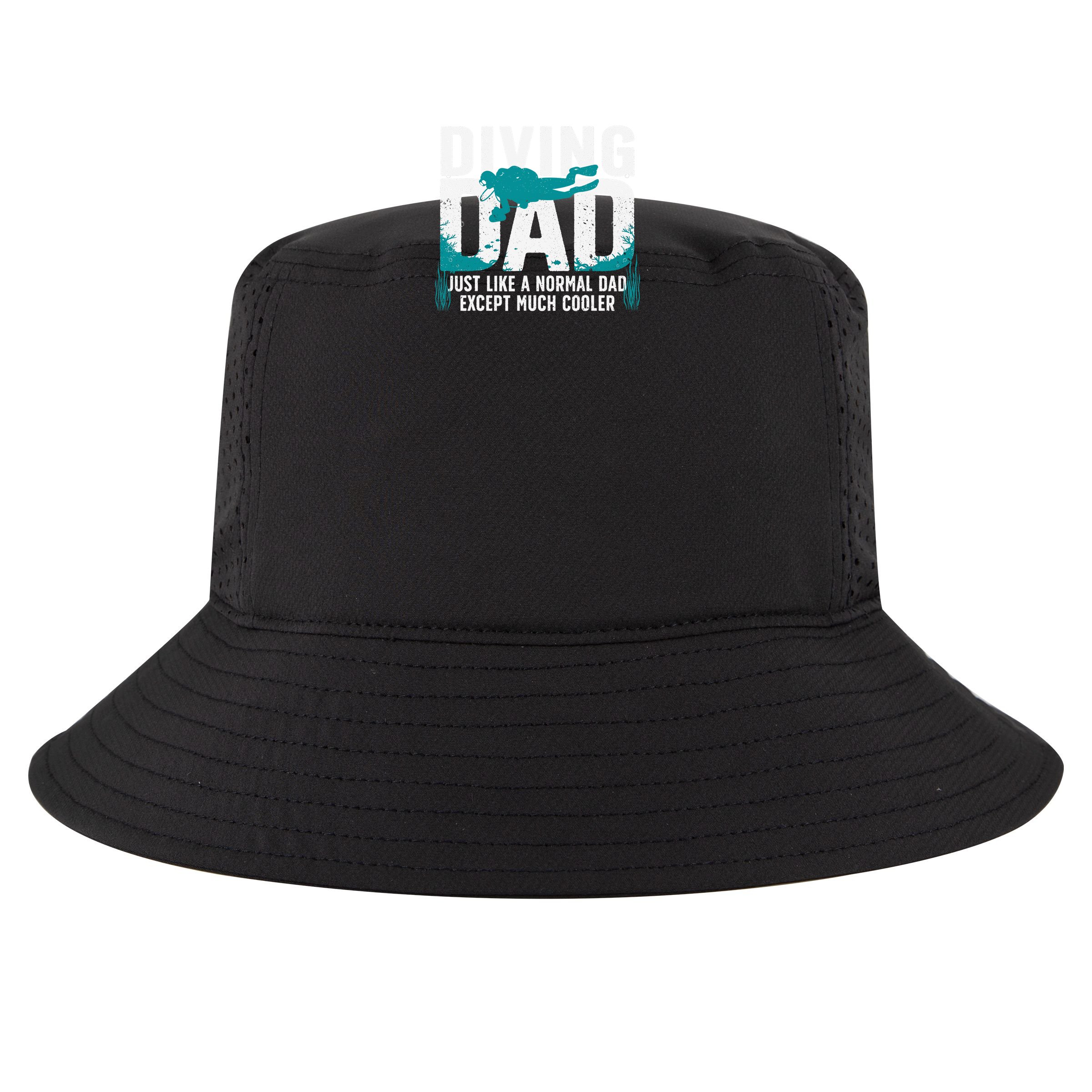 Cool Scuba Diving For Dad  Ocean Scuba Diver Instructor Bucket Hat