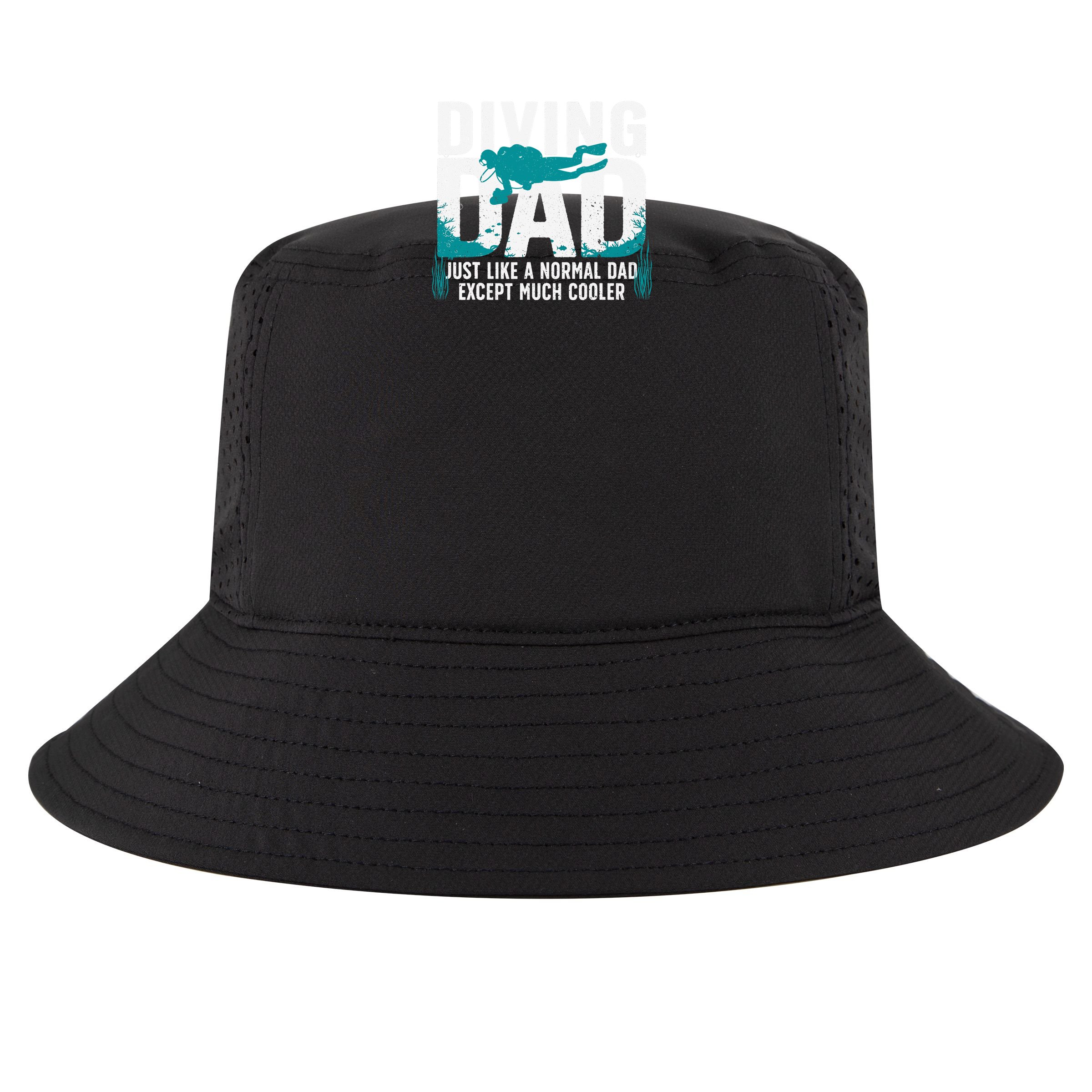 Cool Scuba Diving For Dad  Ocean Scuba Diver Instructor Bucket Hat