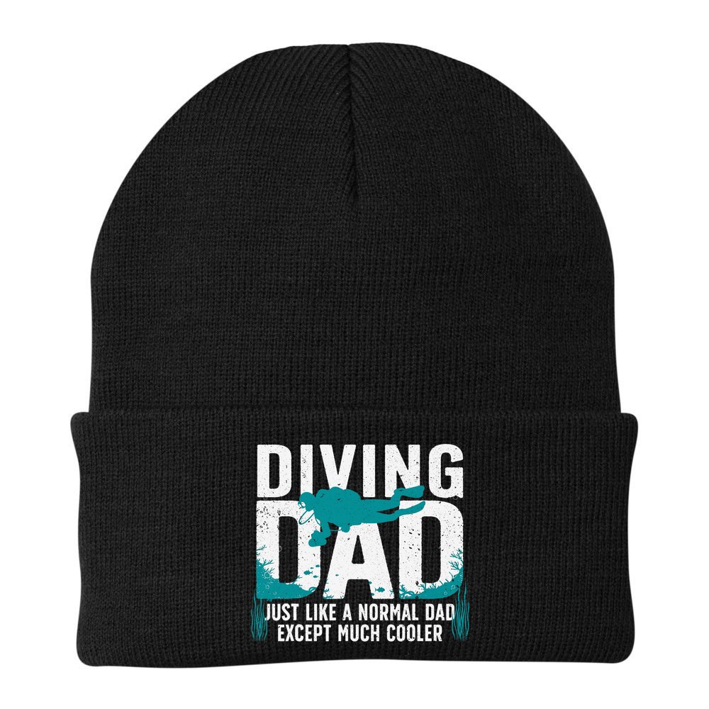 Cool Scuba Diving For Dad  Ocean Scuba Diver Instructor Beanie